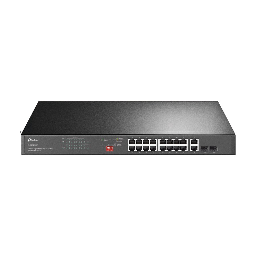 Gigabit Switching Hub 16 Port TP-LINK TL-SG1218MP